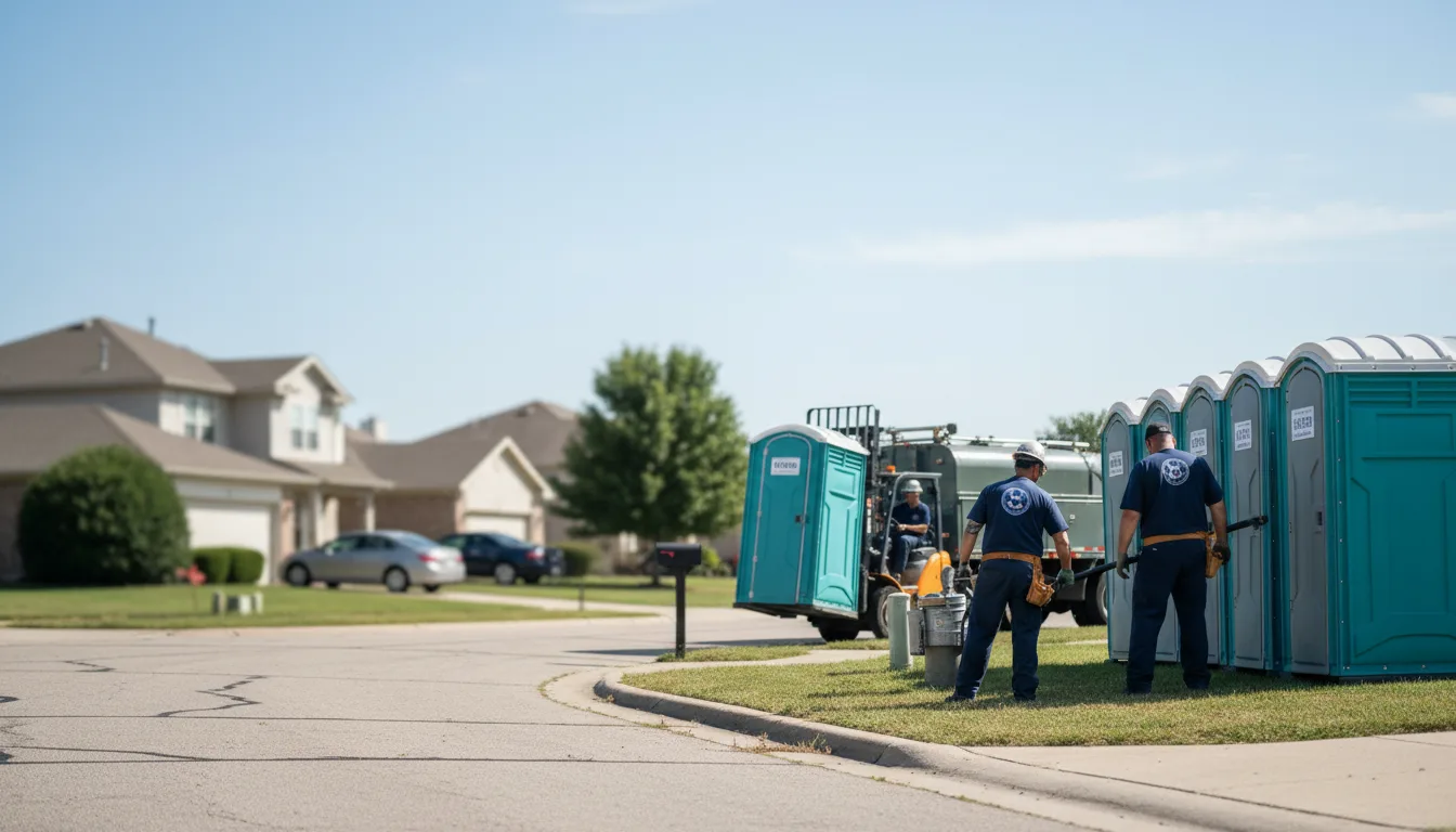 Porta Potty Rental in Dola, OH near me
